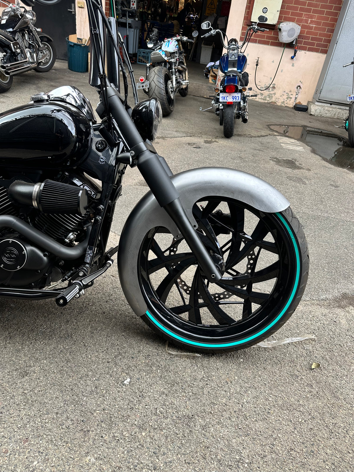 Custom 650 CNC wheels 