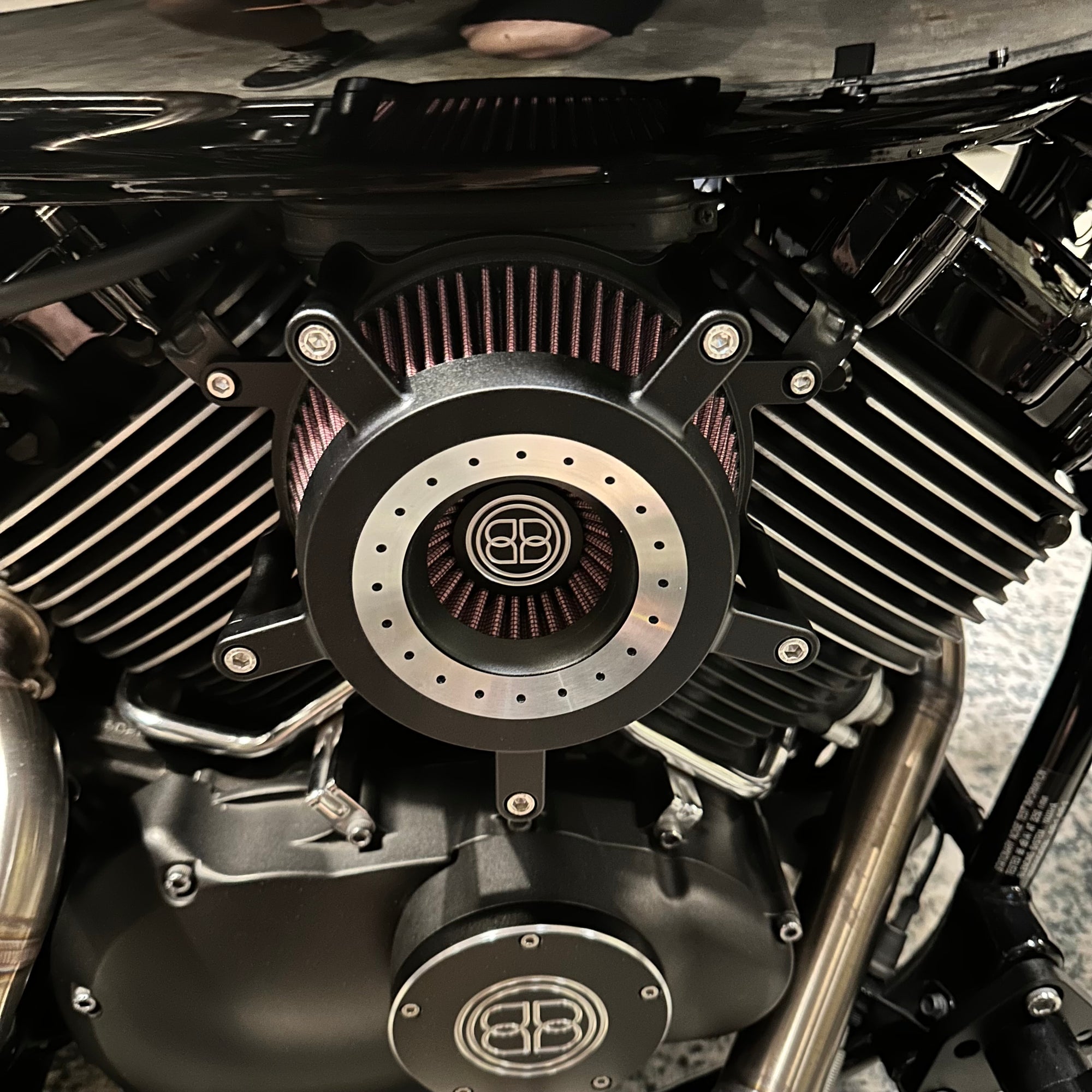 Yamaha XVS650 V-star Billion air filter intake