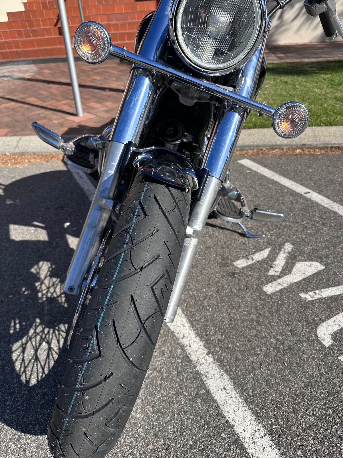 Yamaha XVS650 XVS1100 V-Star Classic Sportster style front fender