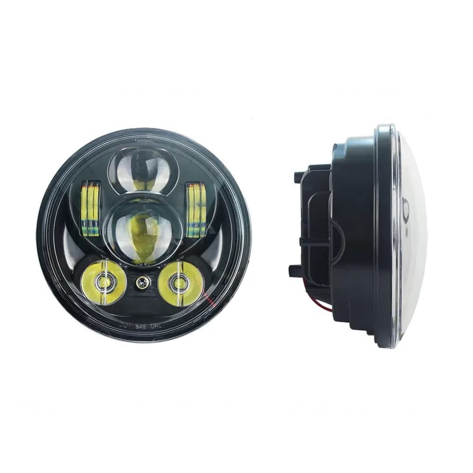 Yamaha XVS650 Custom 5 3/4” LED headlight insert