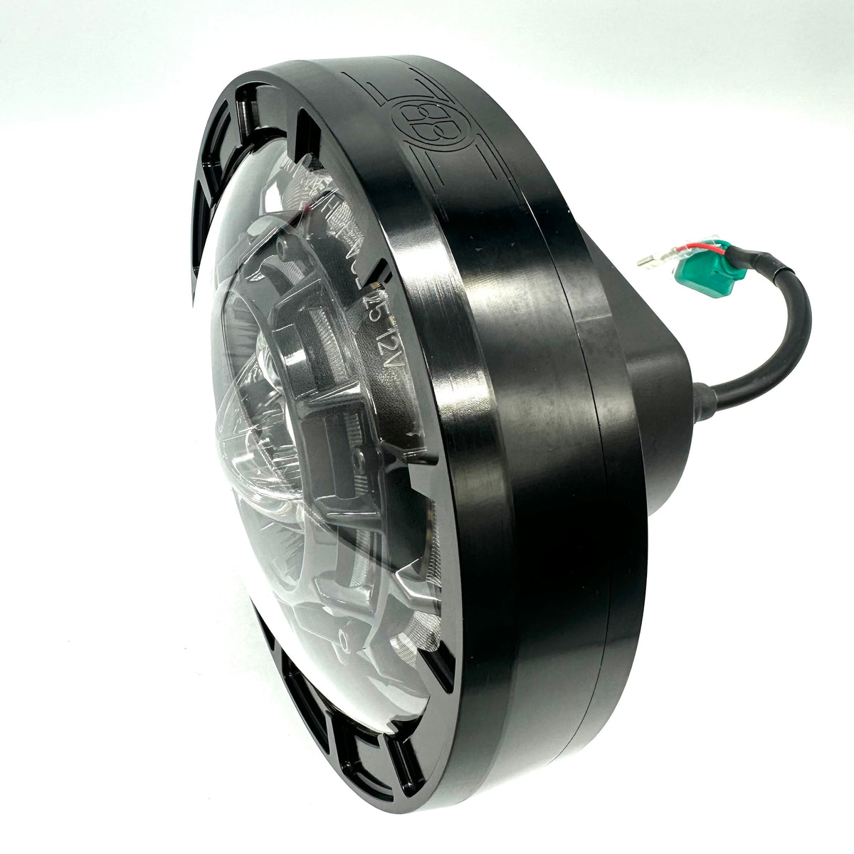 7” Fat Boy Rim-style billet Headlight