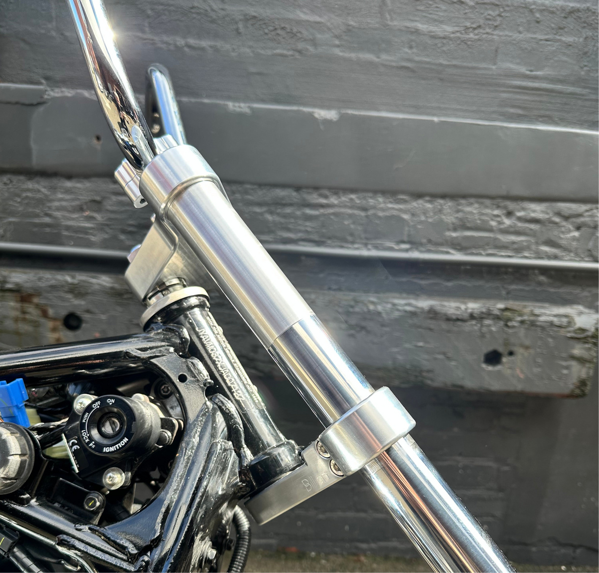 Yamaha V-Star XVS fork extensions 100mm - 150mm slugs