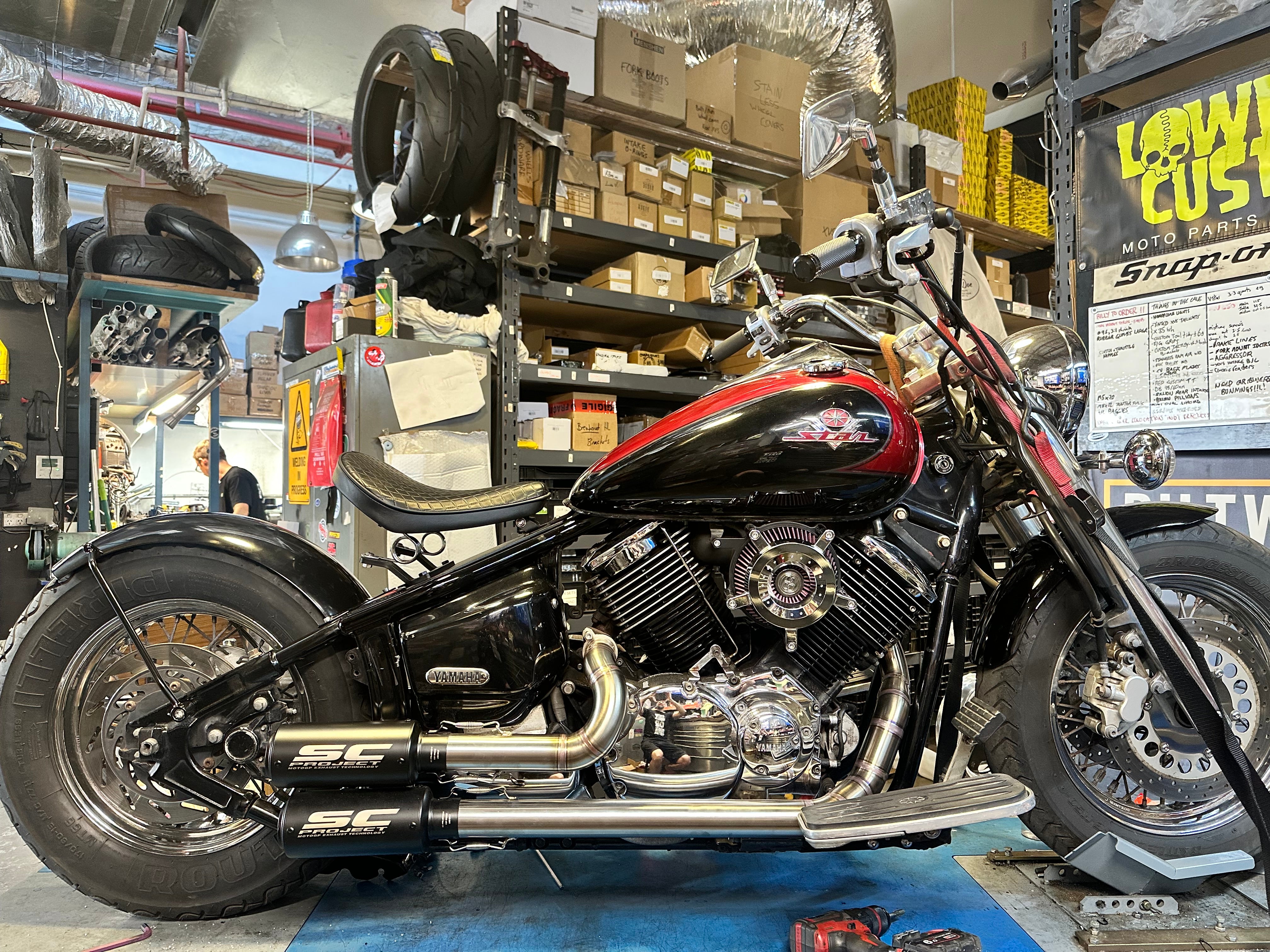 Yamaha XVS1100 V-Star bobber kit - Rogue Motorcycles Yamaha XVS1100 V-Star bobber kit - Rogue Motorcycles