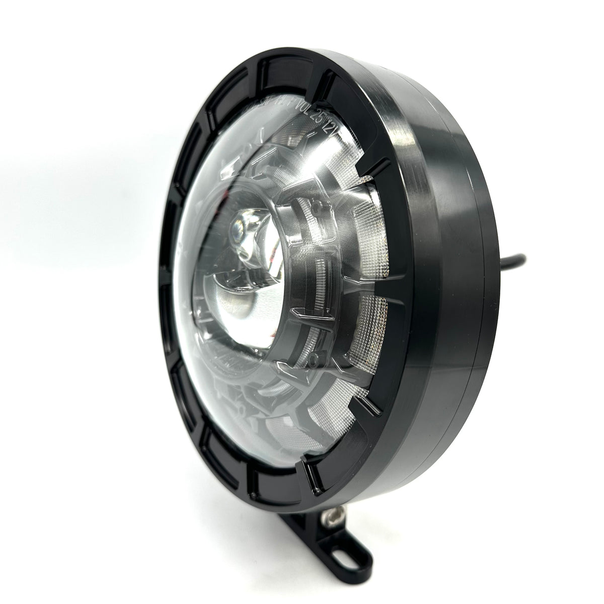 7” Fat Boy Rim-style billet Headlight