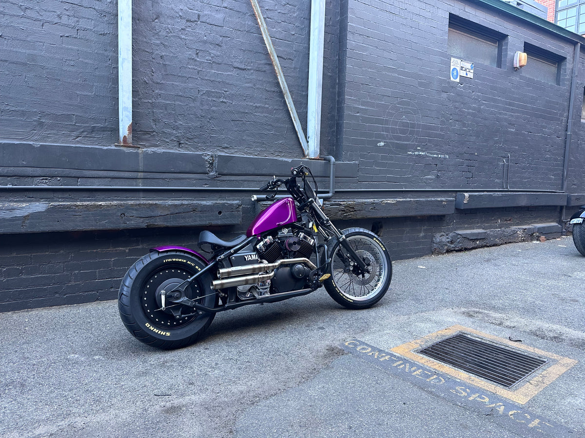 Yamaha XVS650 V-Star “Purple dream” for sale