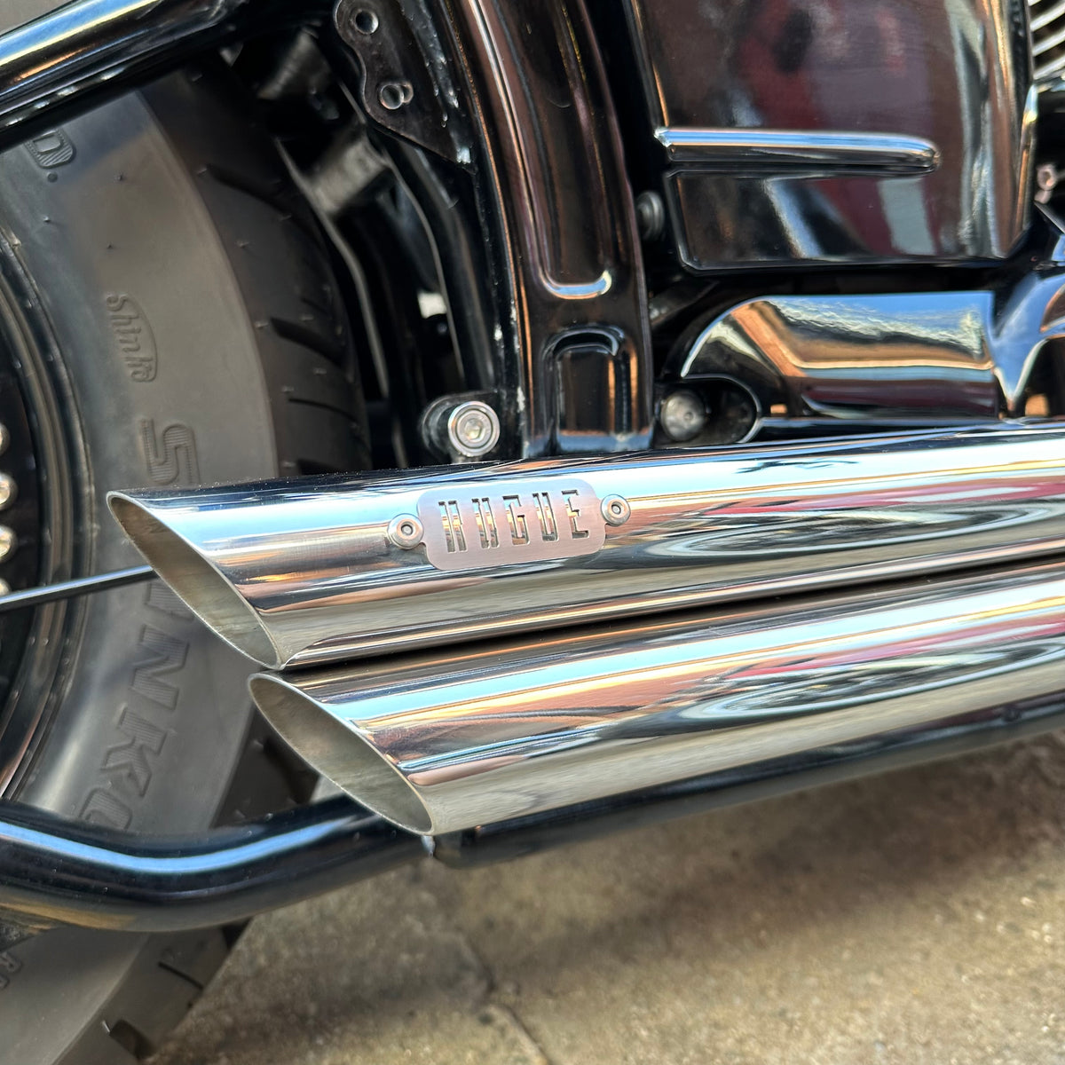 Stainless exhaust XVS vstar