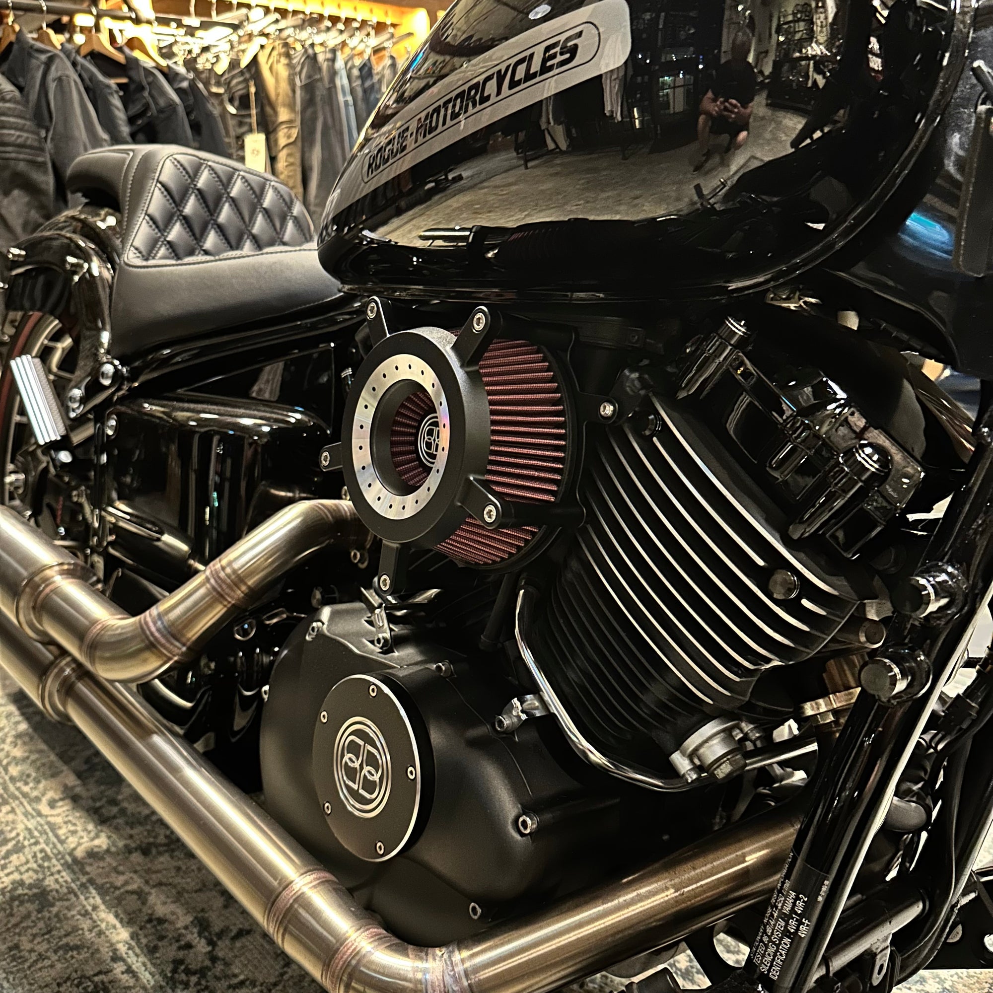 Yamaha XVS650 V-star Billion air filter intake