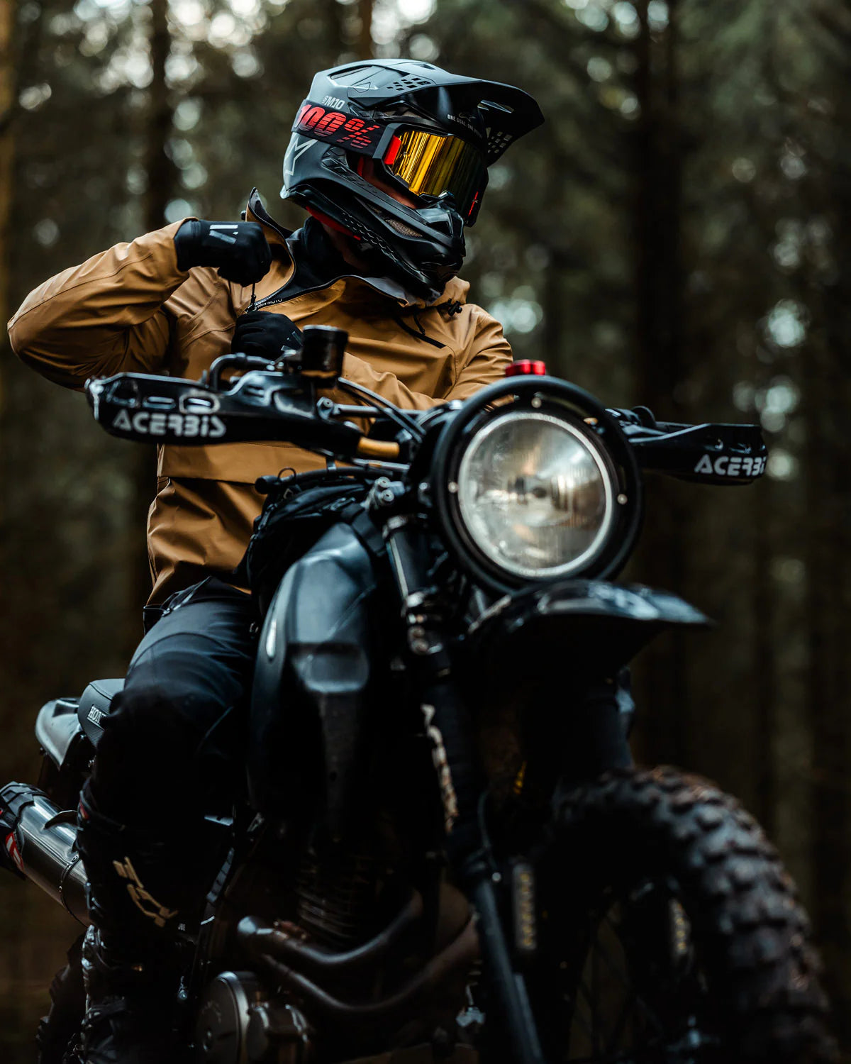 AKIN MOTO GORM ANORAK - KHAKI