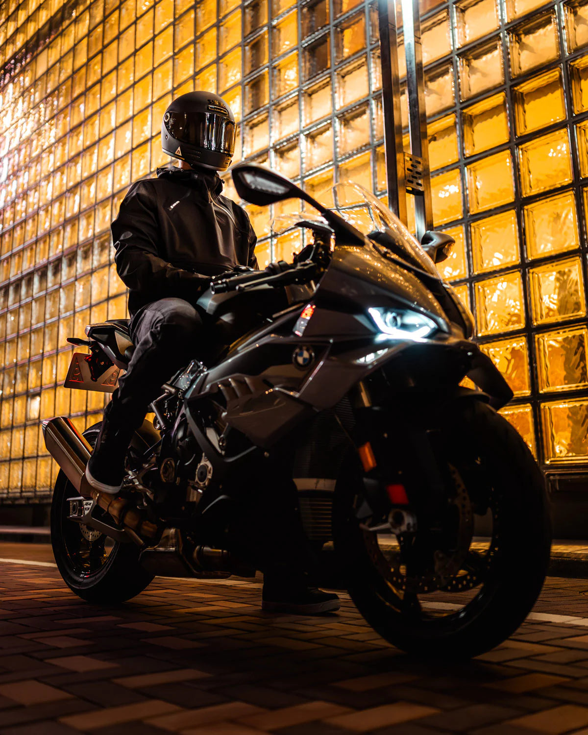 AKIN MOTO GORM ANORAK - BLACK