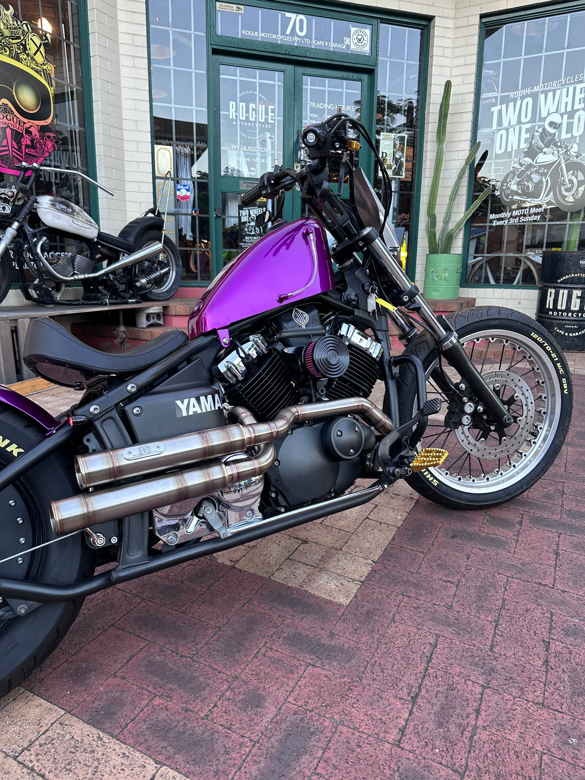 Yamaha XVS650 V-Star “Purple dream” for sale