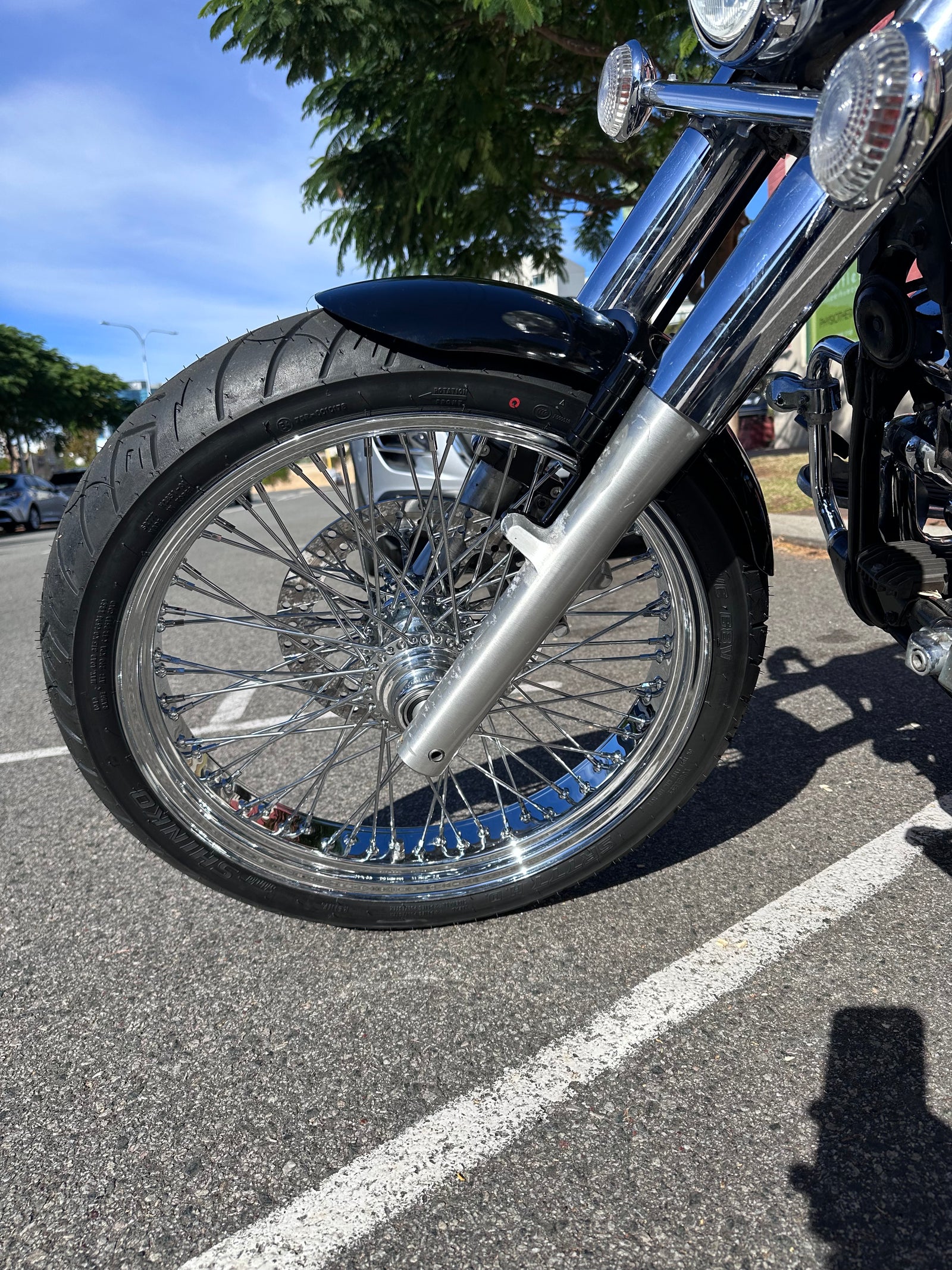 Yamaha XVS650 XVS1100 V-Star Classic Sportster style front fender