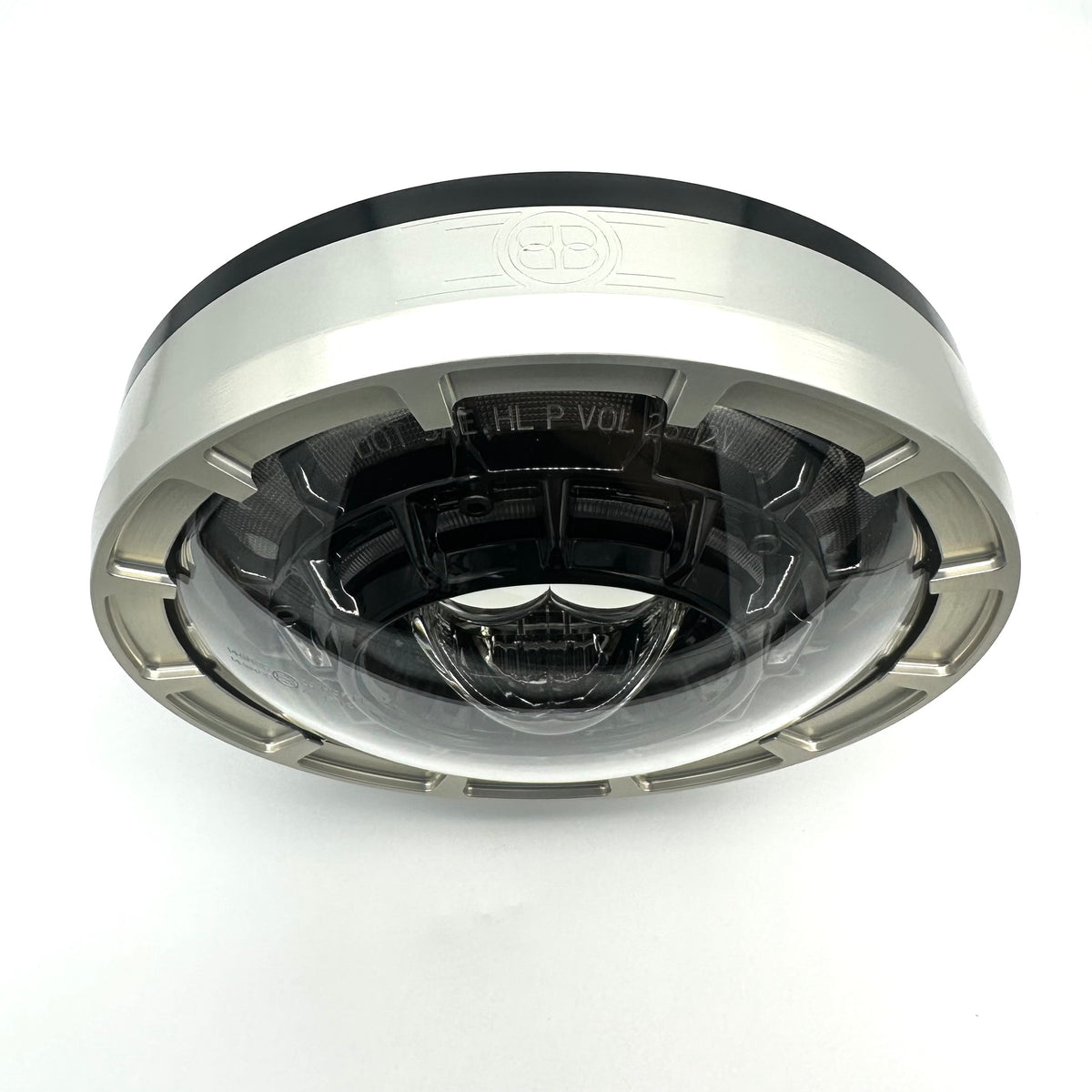 7” Fat Boy Rim-style billet Headlight