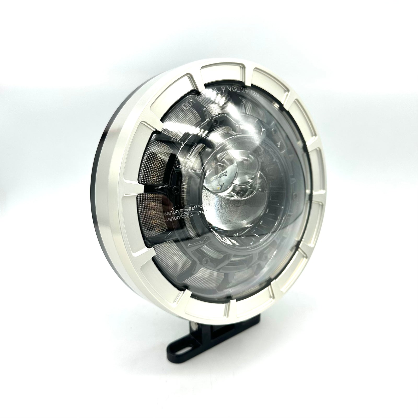 7” Fat Boy Rim-style billet Headlight