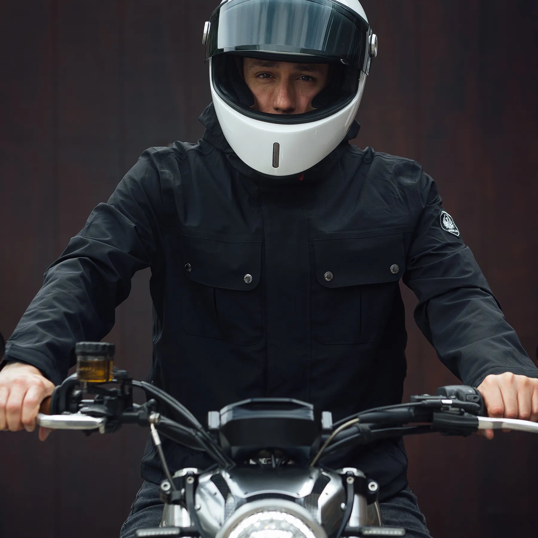 MERLIN Bramshaw Rain Jacket | Black