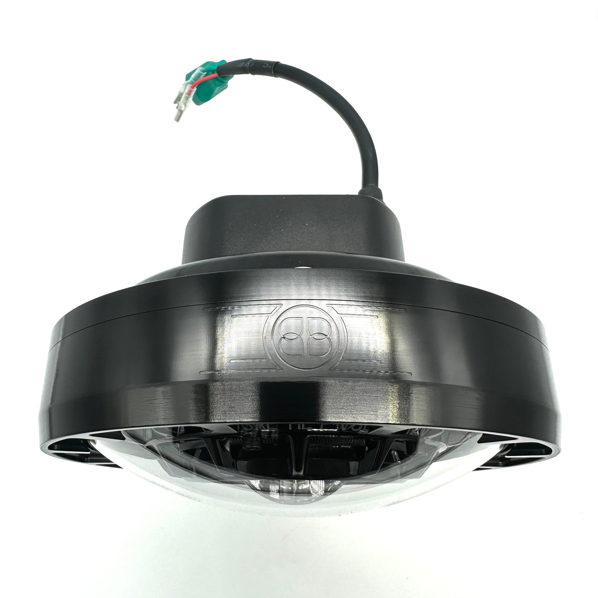 7” Fat Boy Rim-style billet Headlight