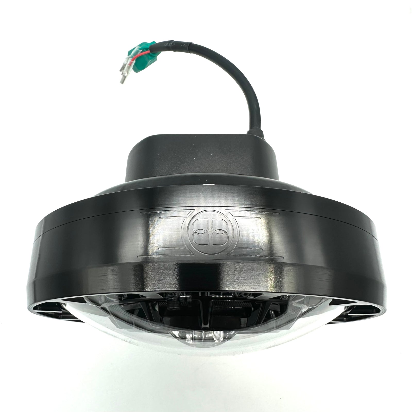 7” Fat Boy Rim-style billet Headlight