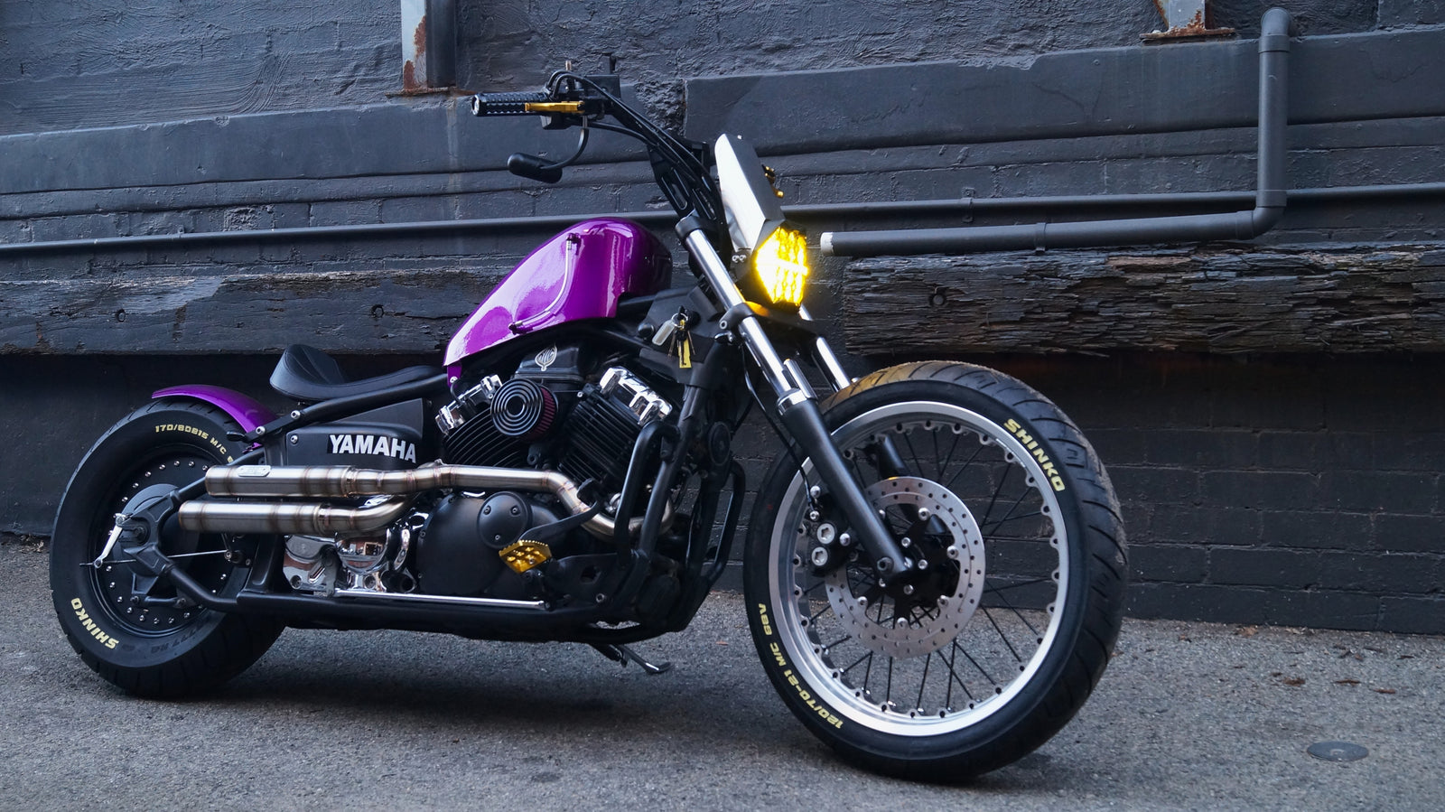 Yamaha XVS650 V-Star “Purple dream” for sale