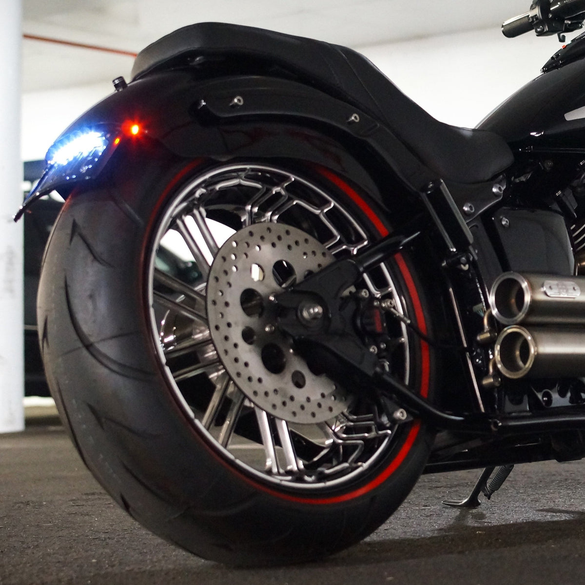 Yamaha XVS650 V-star tail tidy kit rogue motorcycles perth