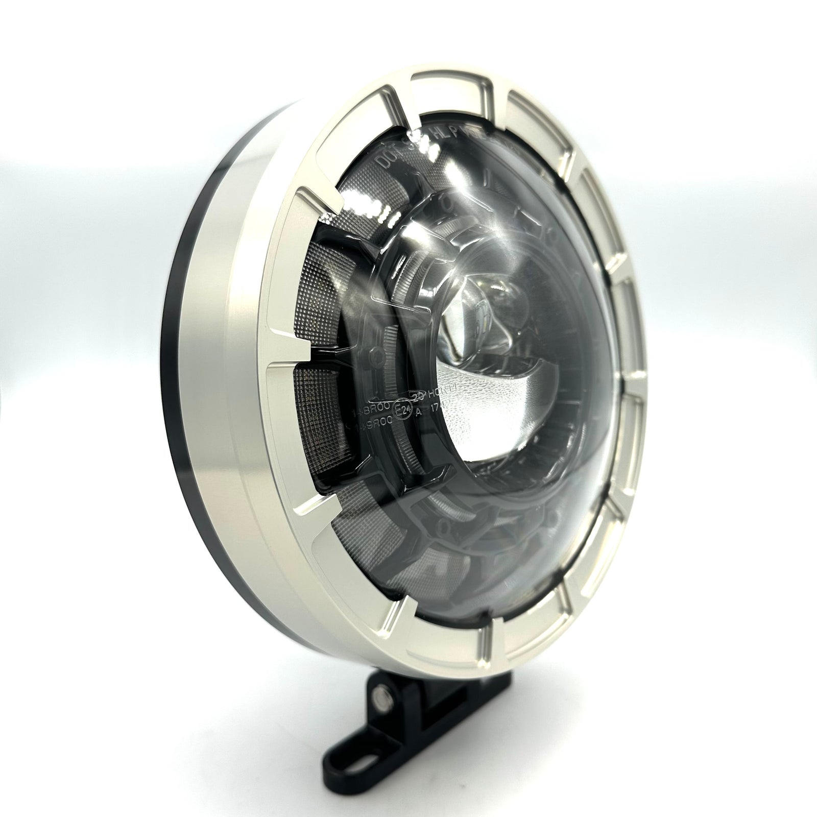 7” Fat Boy Rim-style billet Headlight