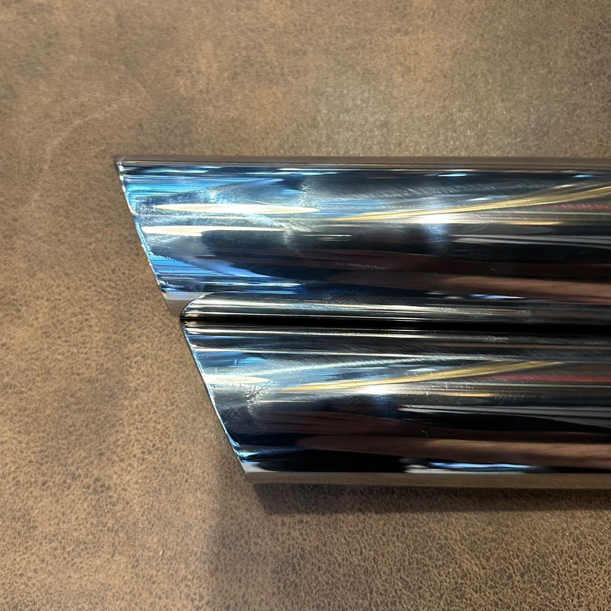 Yamaha XVS650 V-star - Stainless Exhaust "Short Shots"