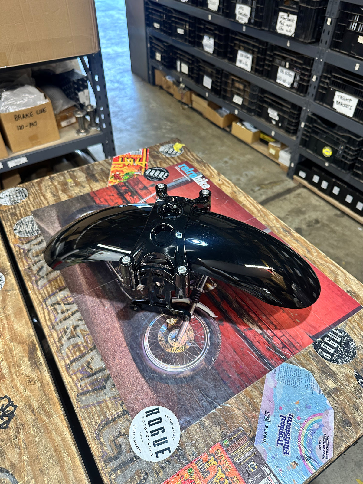 Yamaha XVS650 XVS1100 V-Star Classic Sportster style front fender