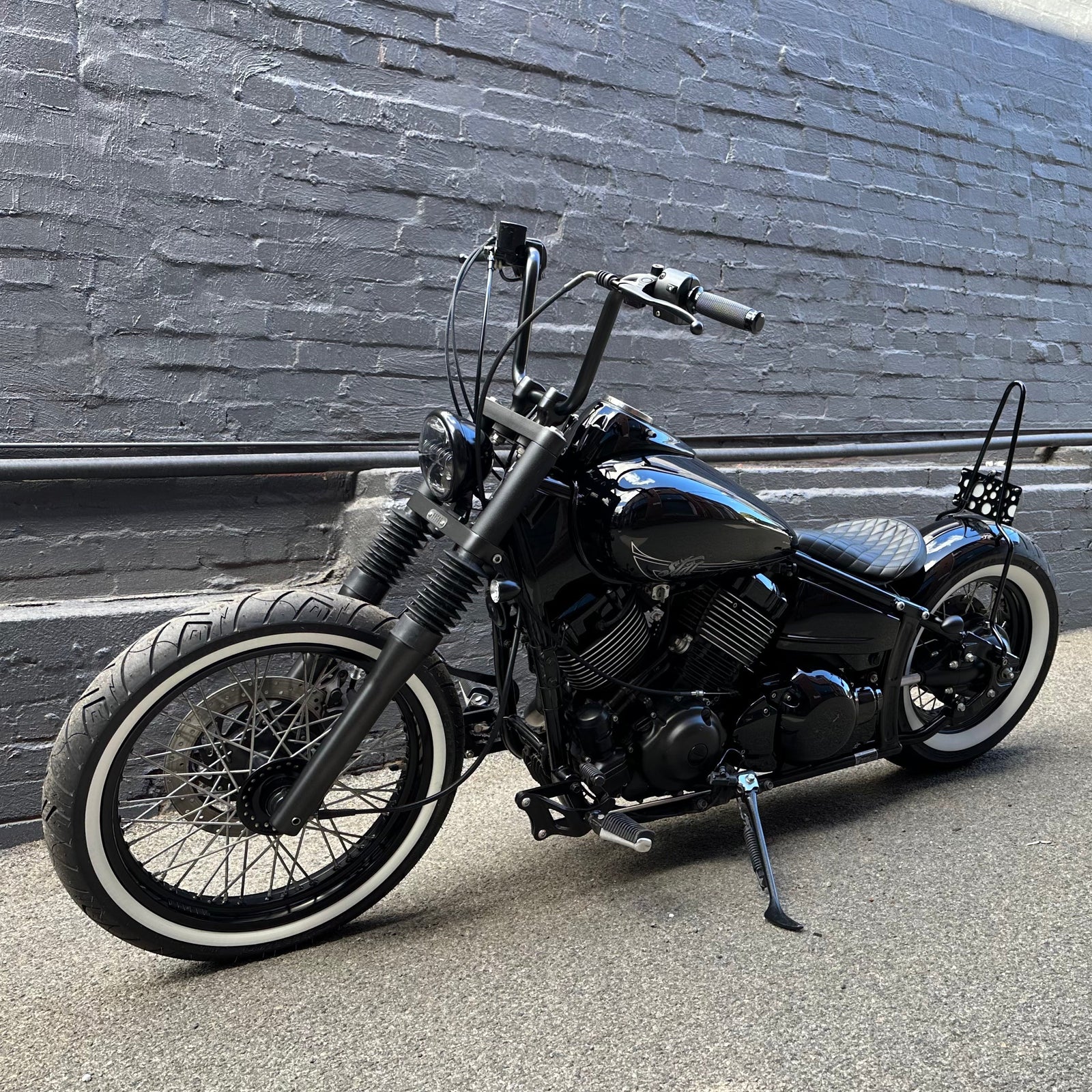 Yamaha Xvs 650 V-star BOBBER STYLE gaiters LONG