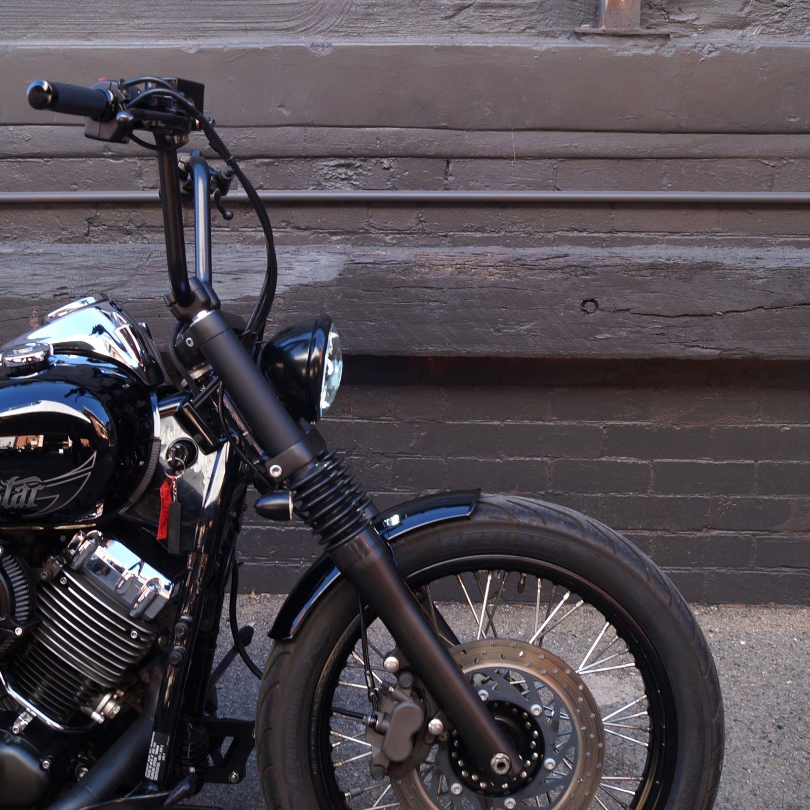 Yamaha XVS650 V-star Fork Cover Set - Black