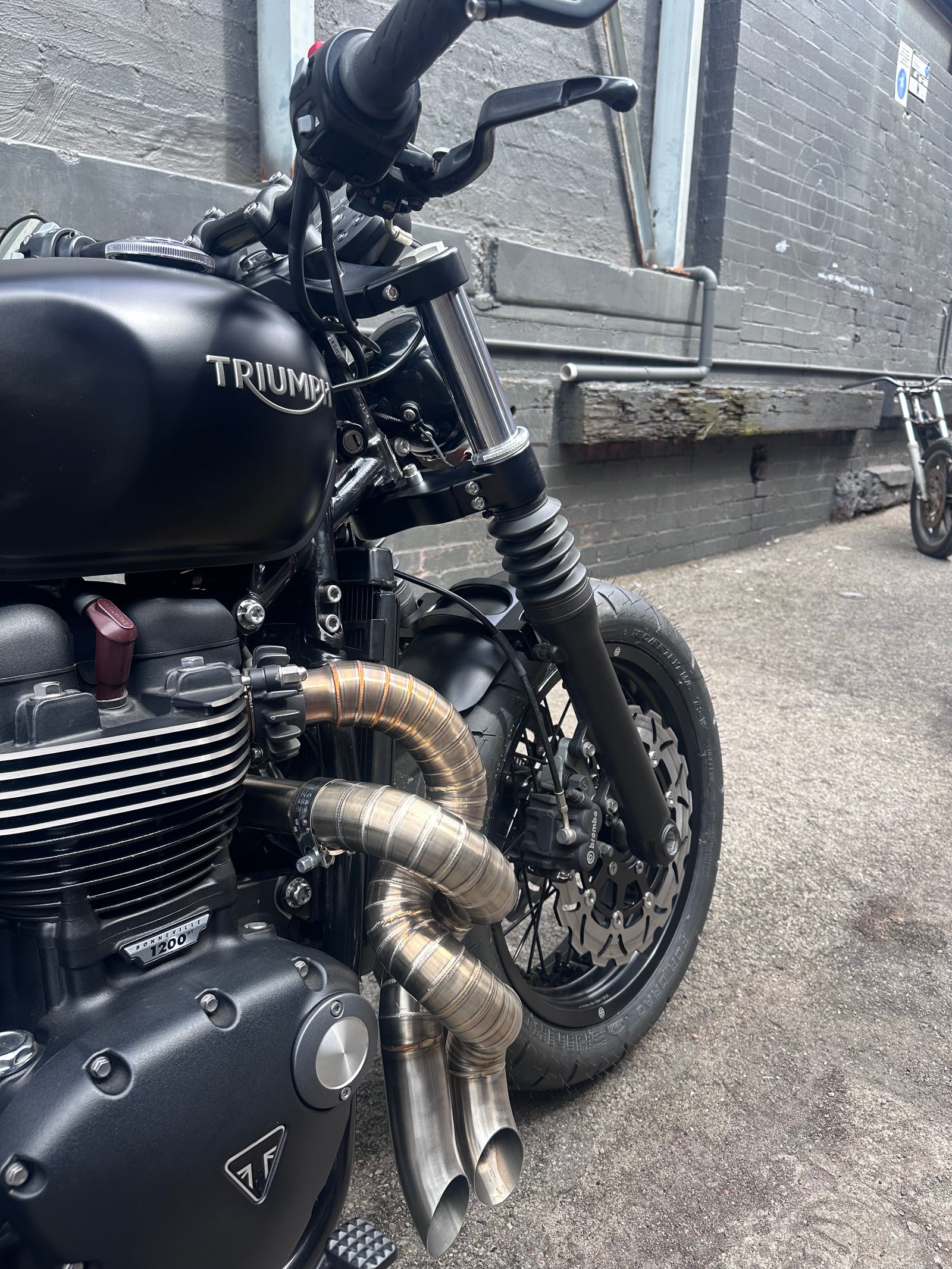 2018 Triumph Bobber Black Billion Wide Wheel