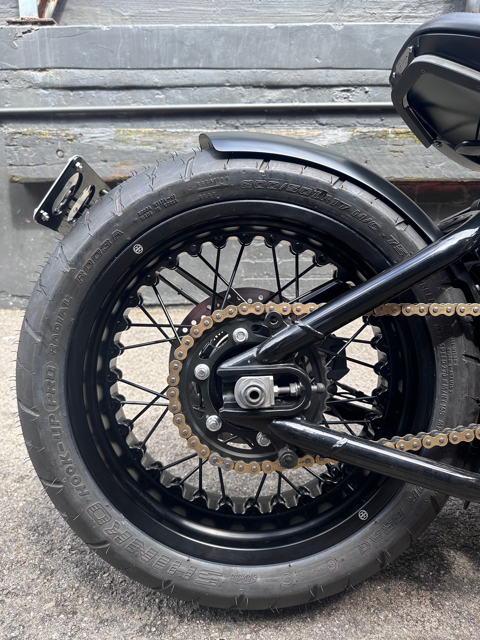 2018 Triumph Bobber Black Billion Wide Wheel