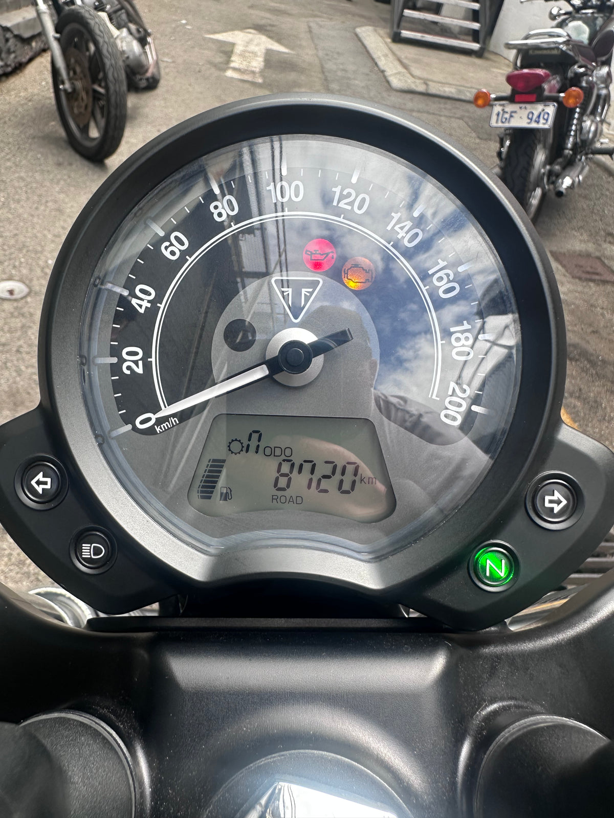 2018 Triumph Bobber Black Billion Wide Wheel