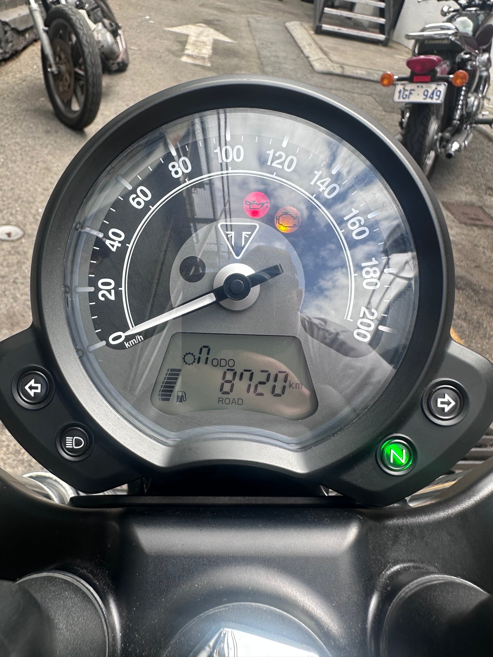 2018 Triumph Bobber Black Billion Wide Wheel