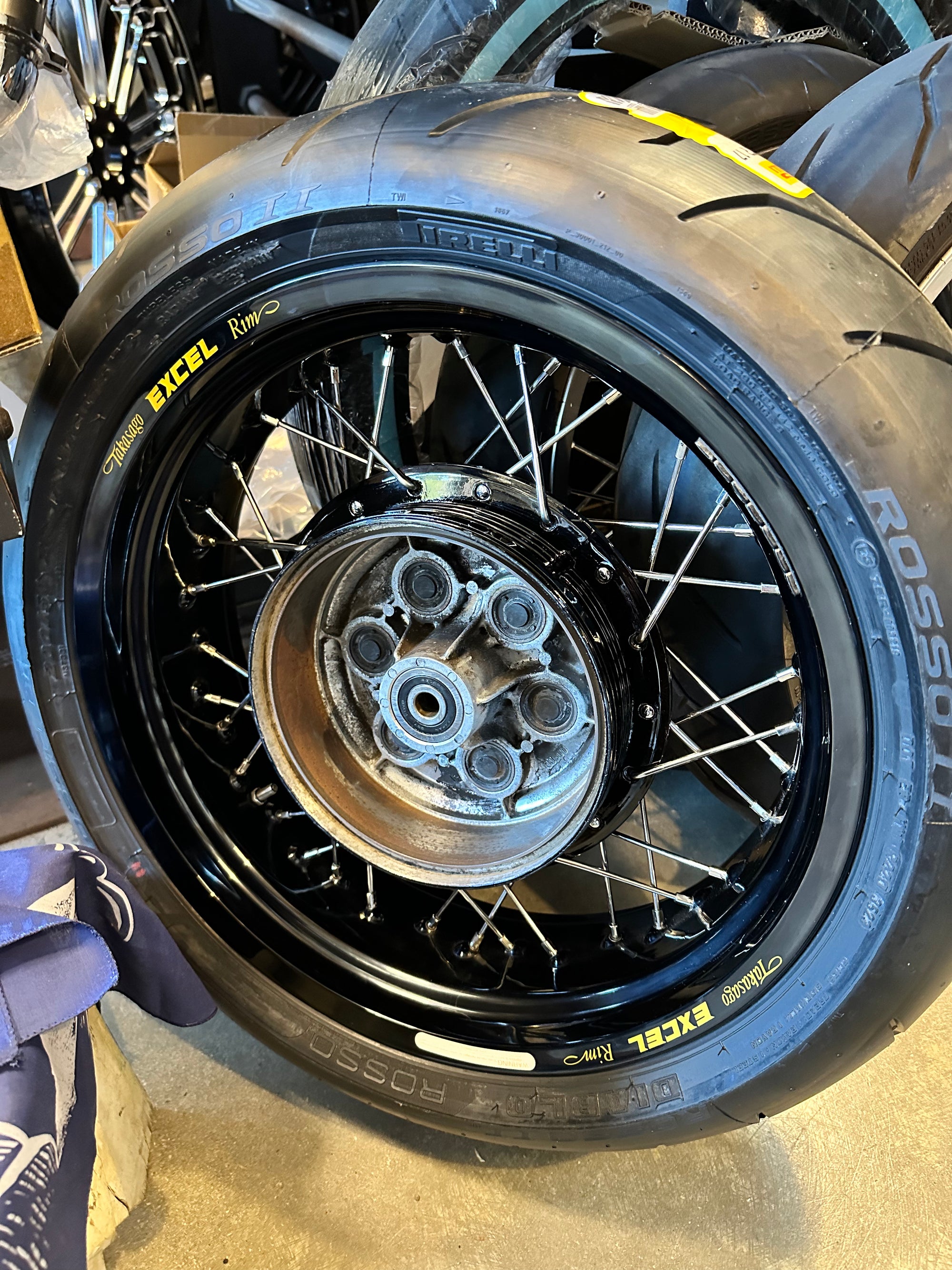 Yamaha XVS 650 17” rear wheel