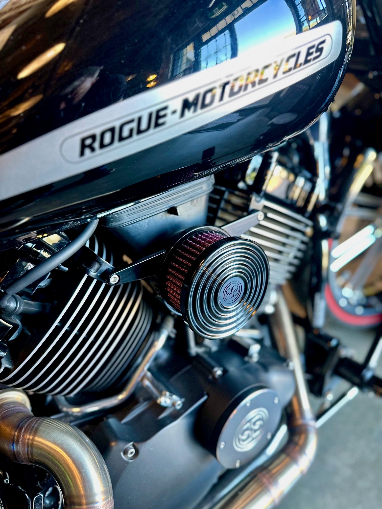 Yamaha XVS650 V-star BIllion Tuna Can air filter