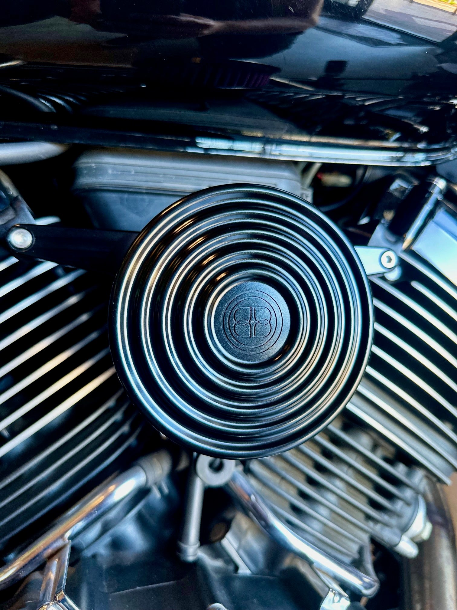 Yamaha XVS650 V-star BIllion Tuna Can air filter