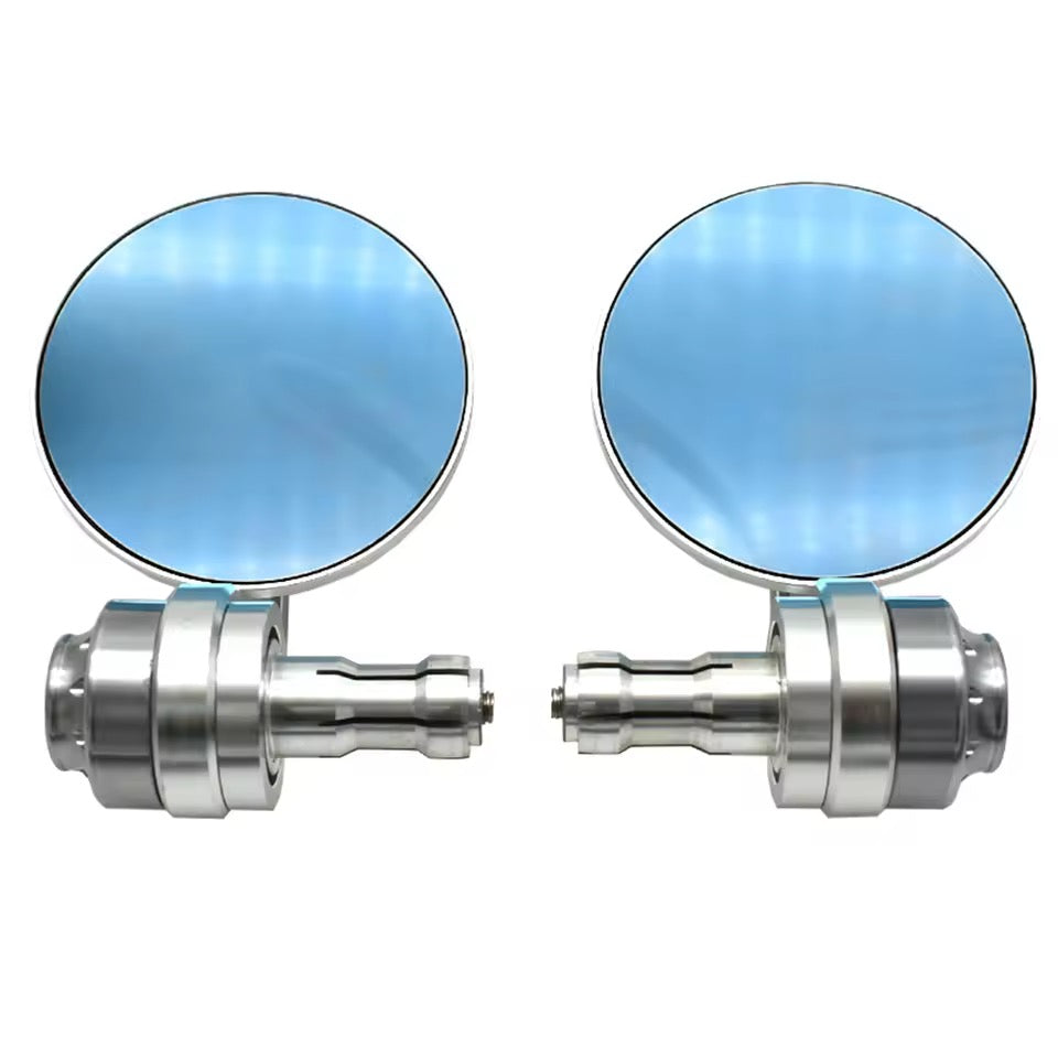 1"  CNC Bar End Mirrors