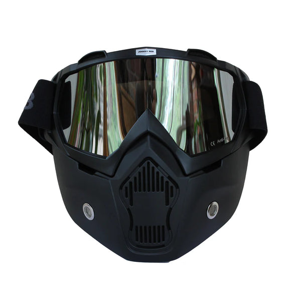 motorcycle goggles mask BURKE II GOGGLES (WITH MASK)