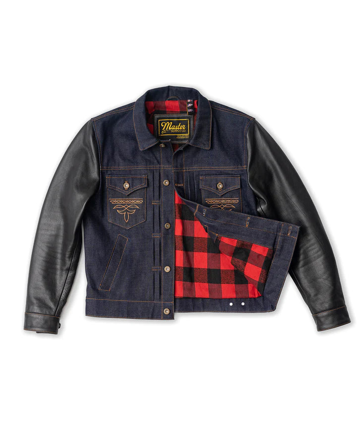 Ironhorse Denim & Leather Jacket