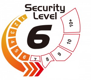 LOCK DISC KOVIX 6mm ORANGE