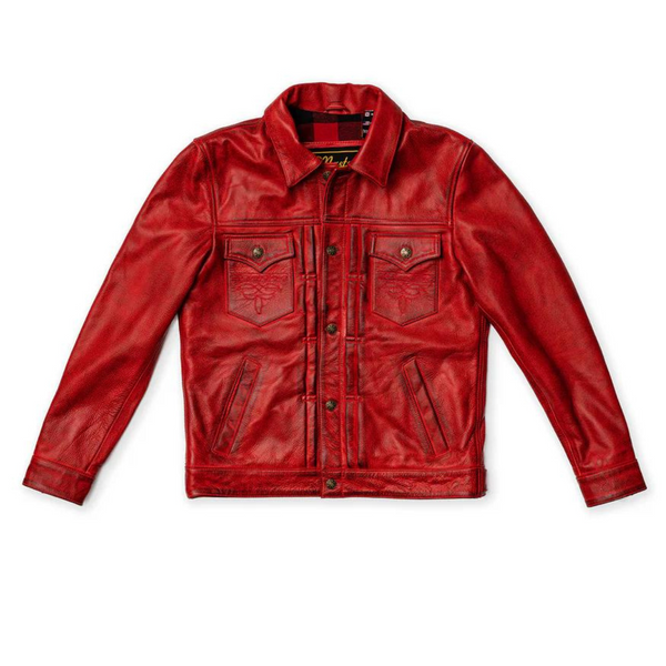 Cardinal Leather Jacket - Rogue Motorcycles