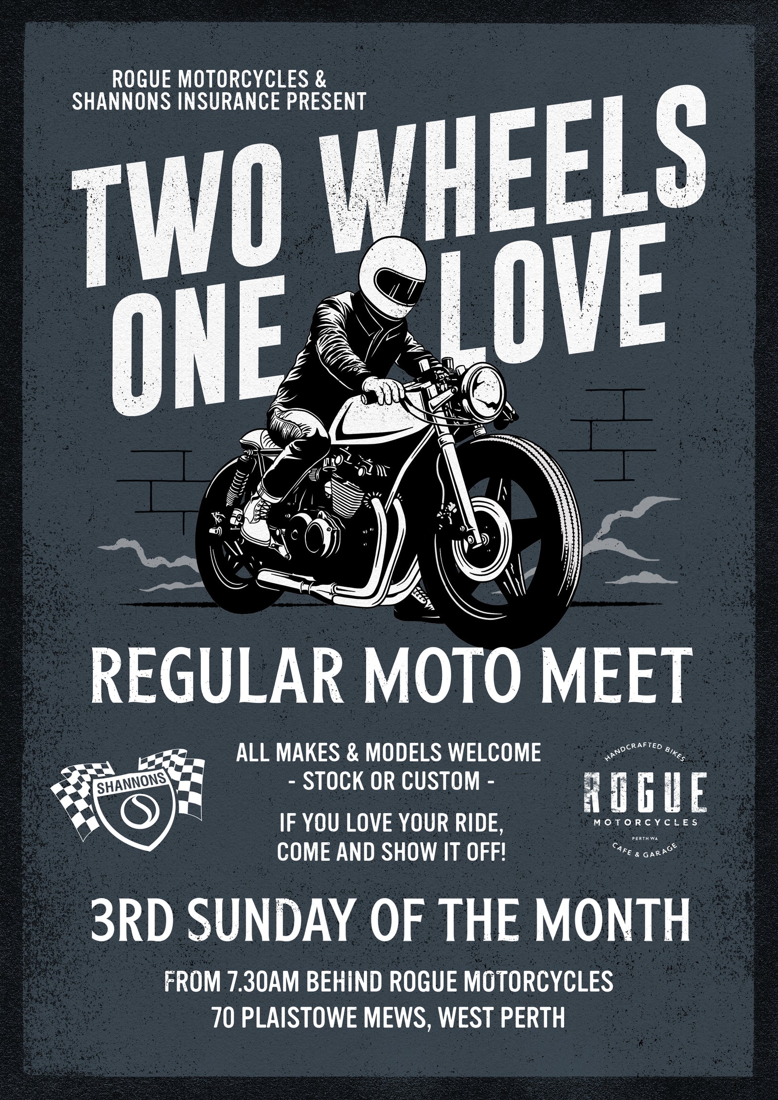 2 wheels 1 love perth rogue motorcycles