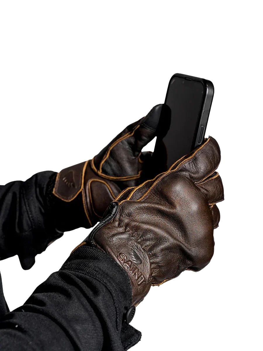 SAINT INSIDE OUT GLOVES (ANTIQUE BROWN)
