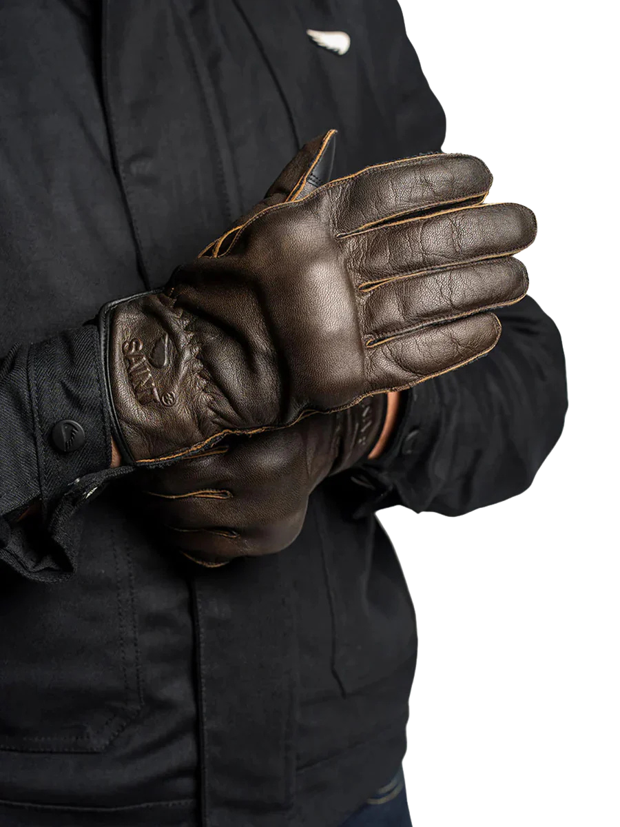 SAINT INSIDE OUT GLOVES (ANTIQUE BROWN)