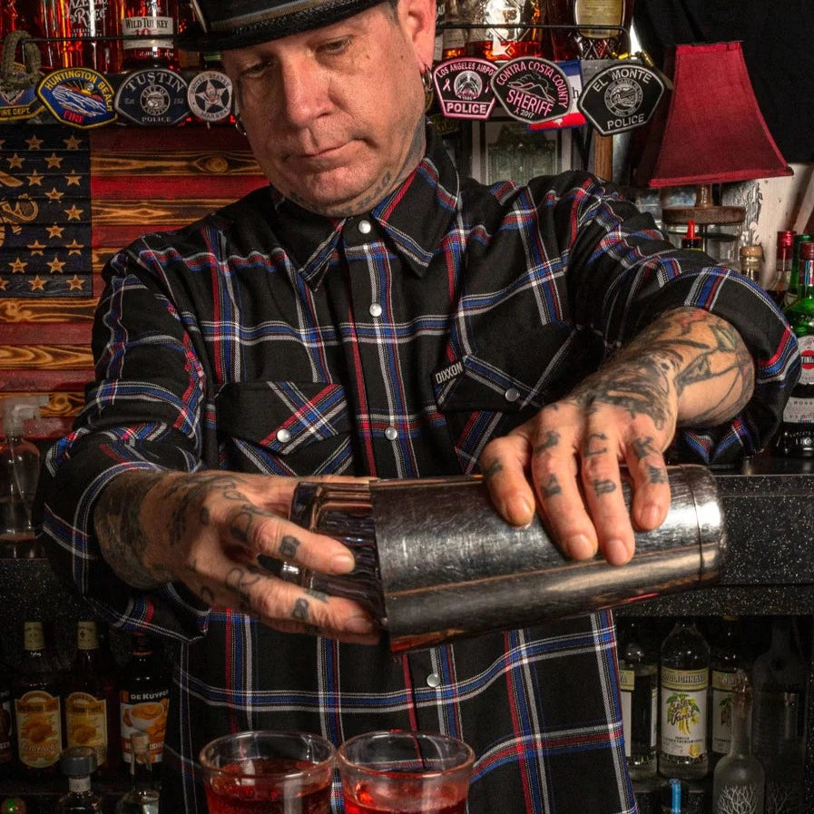 Dixxon Johnny's Saloon Flannel Rogue Motorcycles Perth