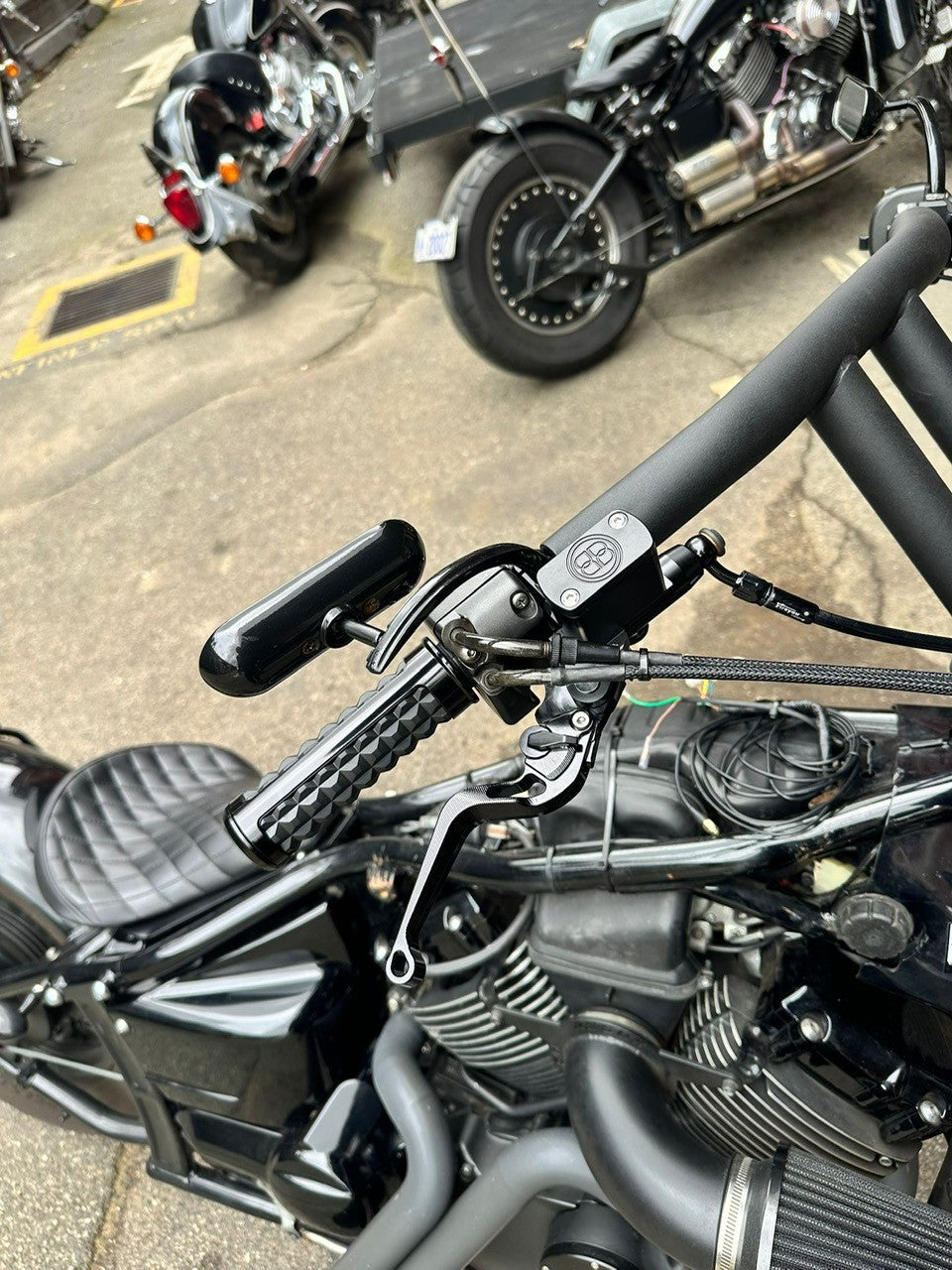Yamaha XVS650 XVS1100 Grenade Grips