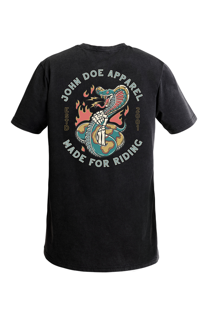 SNAKE II T-SHIRT | BLACK