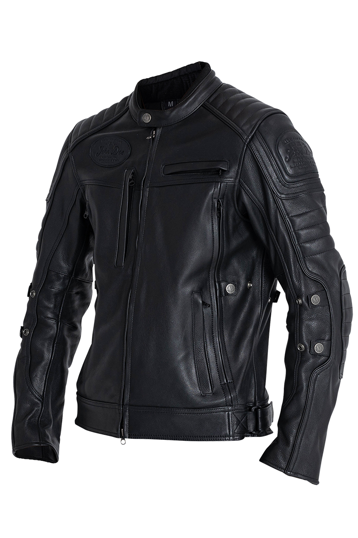 TECHNICAL LEATHER JACKET