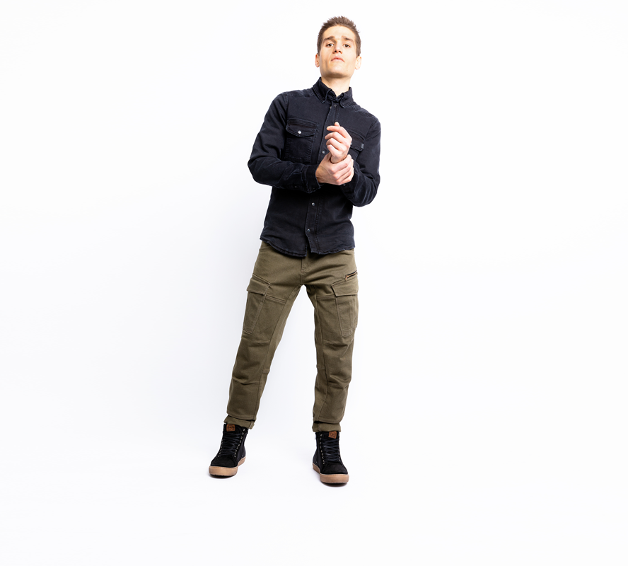 DEFENDER MONO OLIVE PANTS