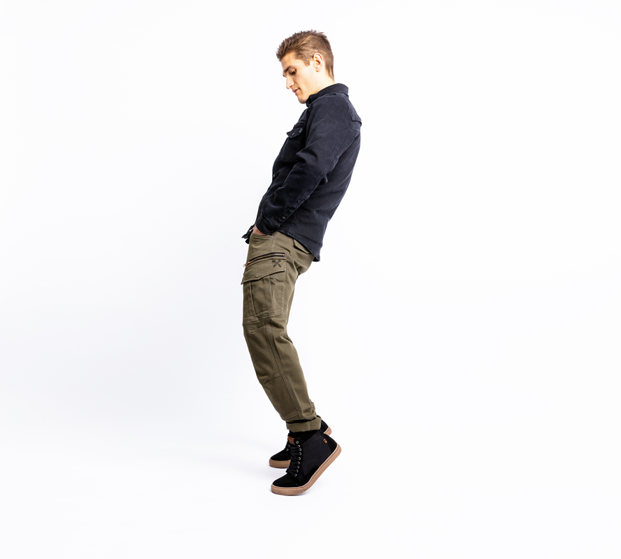 DEFENDER MONO OLIVE PANTS