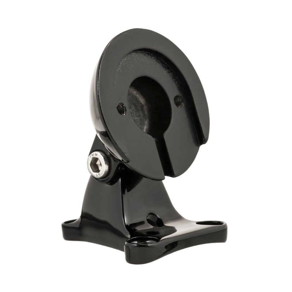 Rear Fender Angle-Adjustable Tail Light Mount Bracket - BLACK