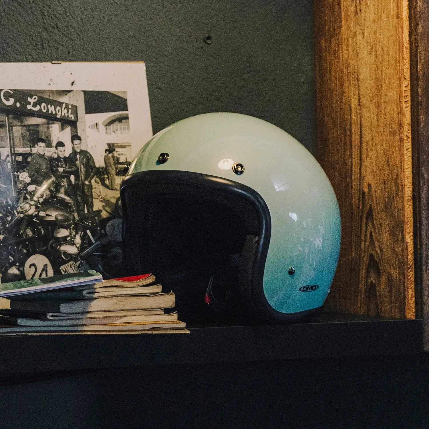 DMD - LATTEMENTA - RETRO OPEN FACE VINTAGE HELMET